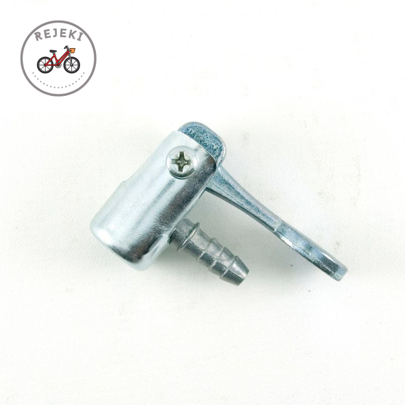 KEPALA COP / COP POMPA UNTUK PENTIL BOLA DAN BAN SEPEDA MOTOR MOBIL LIPAT BESI