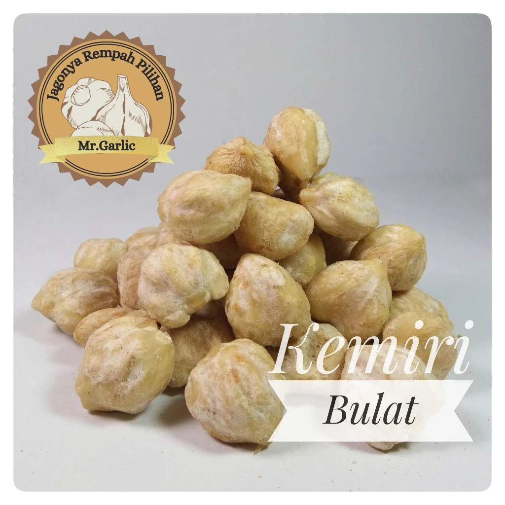 

Kemiri Bulat 250 Gram