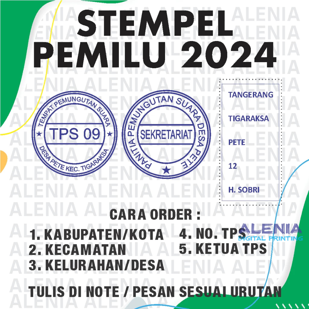 

Stempel Pemilu, Stempel Surat Suara, Stempel TPS, Stempel PPS, Stempel, stempel custom, Stempel Sekretariat PPS