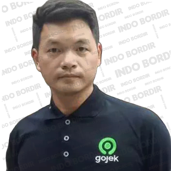 Kaos GOJEK driver Ojol Gofood Gosend dengan bordiran