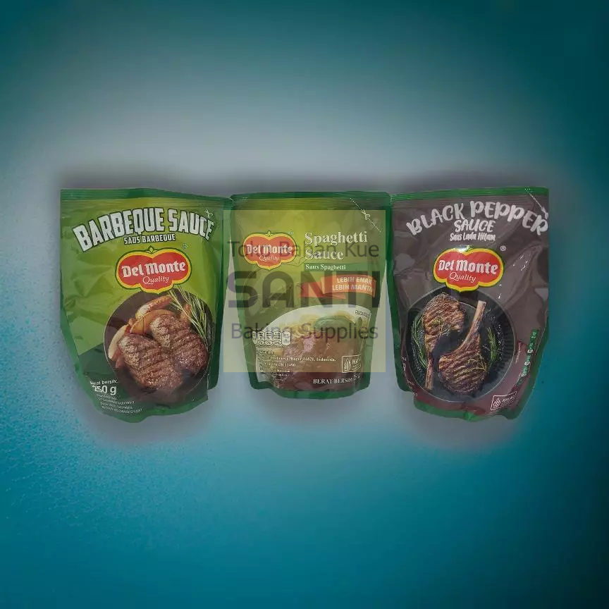 

Delmonte Del Monte | Spaghetti Barbeqiu Black Pepper Sauce | 250 Gram
