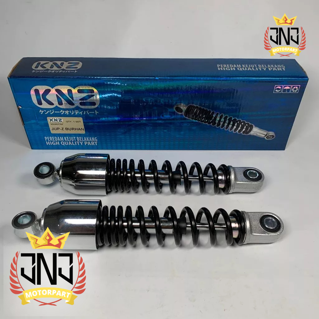 SHOCK SHOK BELAKANG PEREDAM KEJUT YAMAHA JUPITER Z BURHAN - VEGA R - VEGA R NEW BLACK KNZ [JNJ]