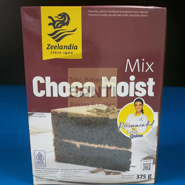 

Zeelandia | Choco Moist Mix Tepung Premiks Instant | 375 Gram