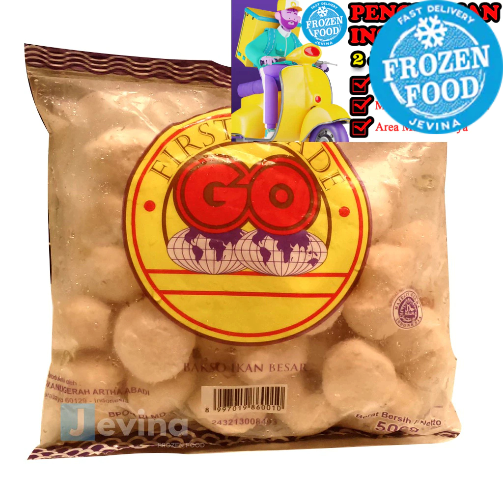 

Go Bakso Ikan Frozen 500g