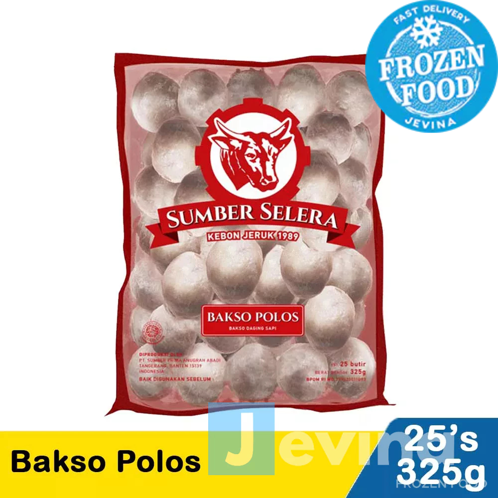 

Sumber Selera Bakso Sapi Polos Isi 25 325g