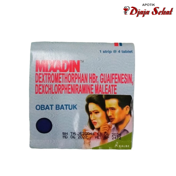 MIXADIN 4 TABLET - UNTUK OBAT BATUK