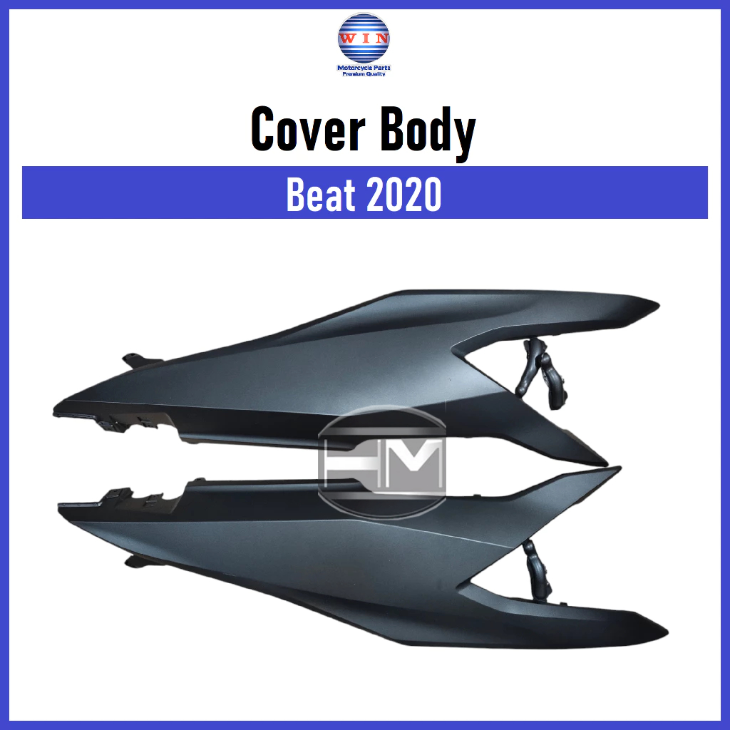 Cover Body Beat 2020 Hitam Doff WIN