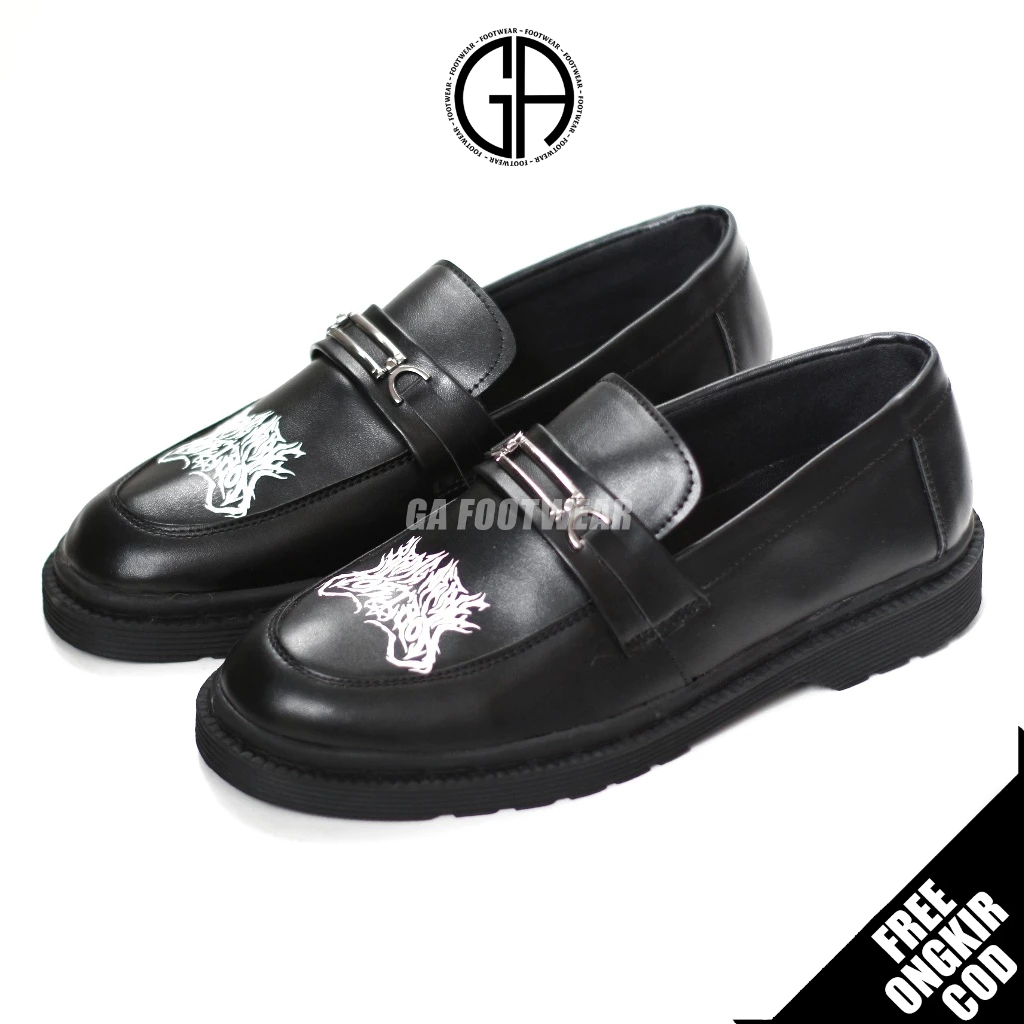 GA FOOTWEAR Gabo - Sepatu Loafers Pria Kasual Bmth Bring Me The Horizon