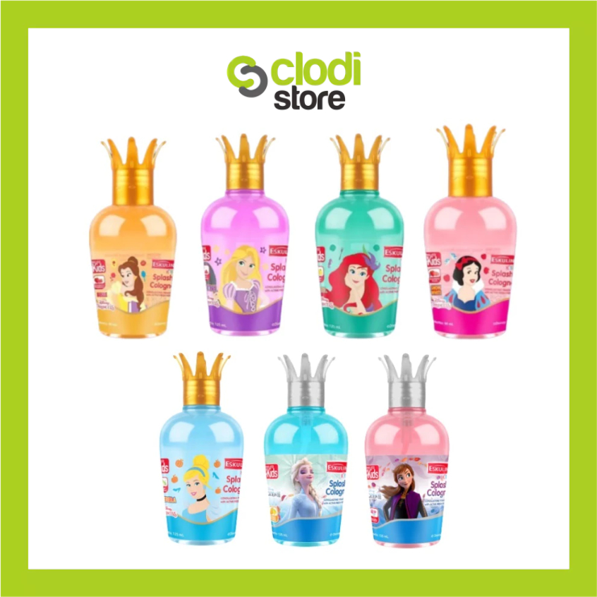 ESKULIN Kids Disney Princess Cologne Eskulin Kids Cologne Princess 60ML Parfum Minyak Wangi Princess