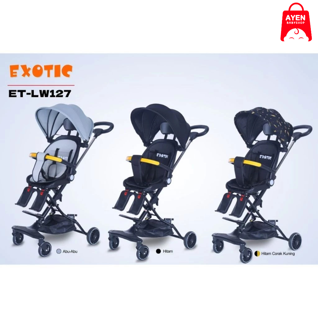 Kereta Dorong Bayi Exotic LW 127 LW 126 Magic Stroller Exotic