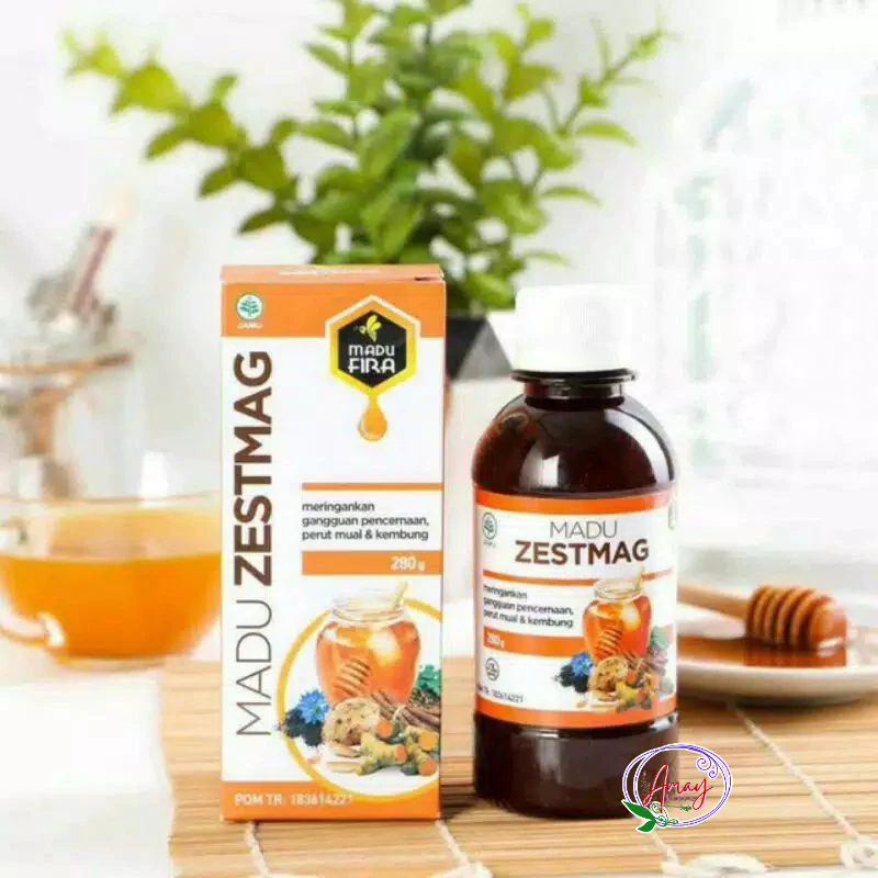 Madu ZESTMAG / Zest Maag untuk Asam Lambung Maag GERD / Madu Herbal
