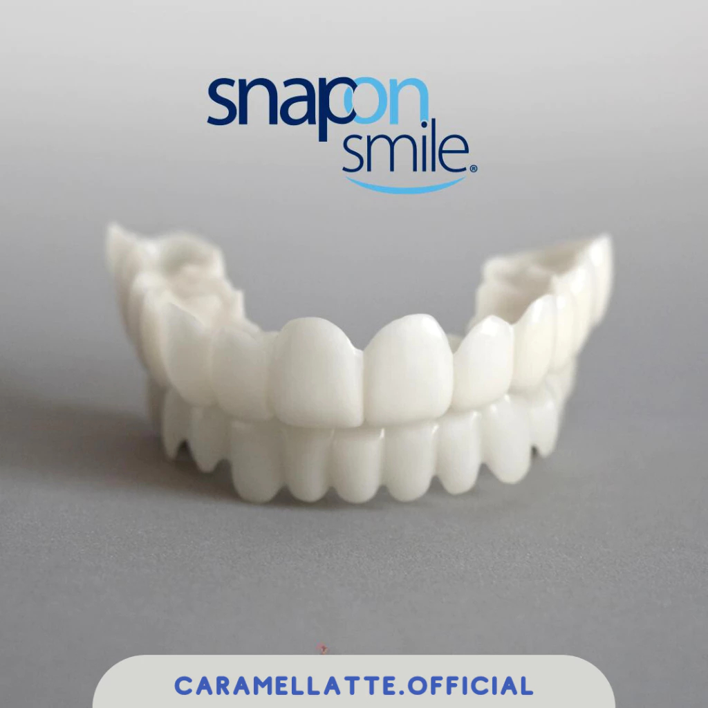 GIGI PALSU INSTAN ATAS BAWAH GIGI PALSU LEPAS PASANG VENEER SNAP ON SMILE ASLI ORIGINAL