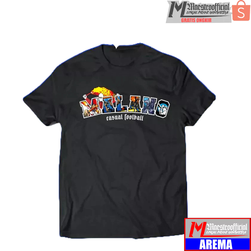 kaos arema kaos malang casual football kaos malangan terbaru