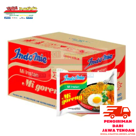 

MIE INSTANT INDOMIE GORENG 40 X 80 GRAM (PAKET 1 DUS)