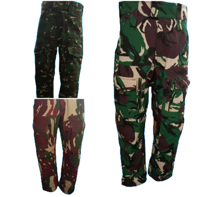celana tactical kitanica loreng army panjang