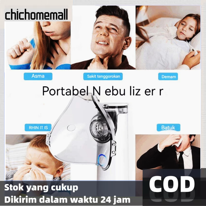 Nebuliser Edisi Rumah - Unit Terapi Pernapasan - Untuk Anak dan Dewasa / Nebuliser Inhaler Nebuliser