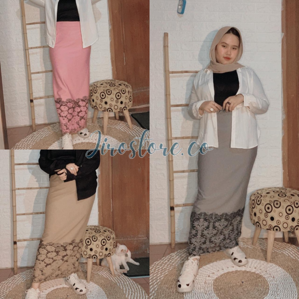 BISA COD / Rok Flanel / Rok Span / Rok Rajut / Outfit Korea