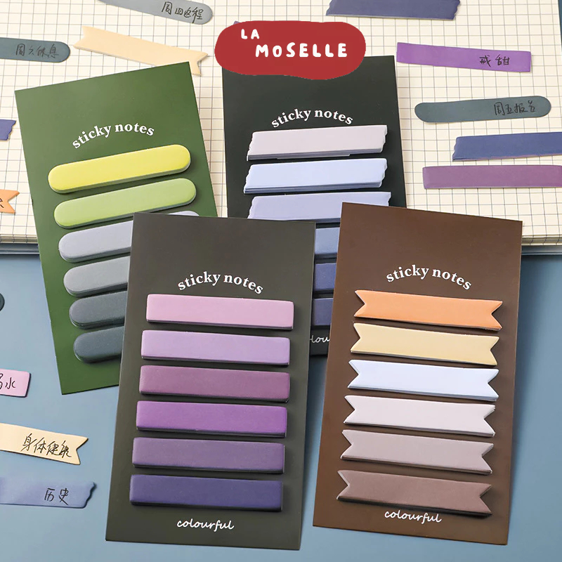 

La Moselle - [SK14] Sticky Notes Gradient Classicfy Memo Note Klasik 6 Baris