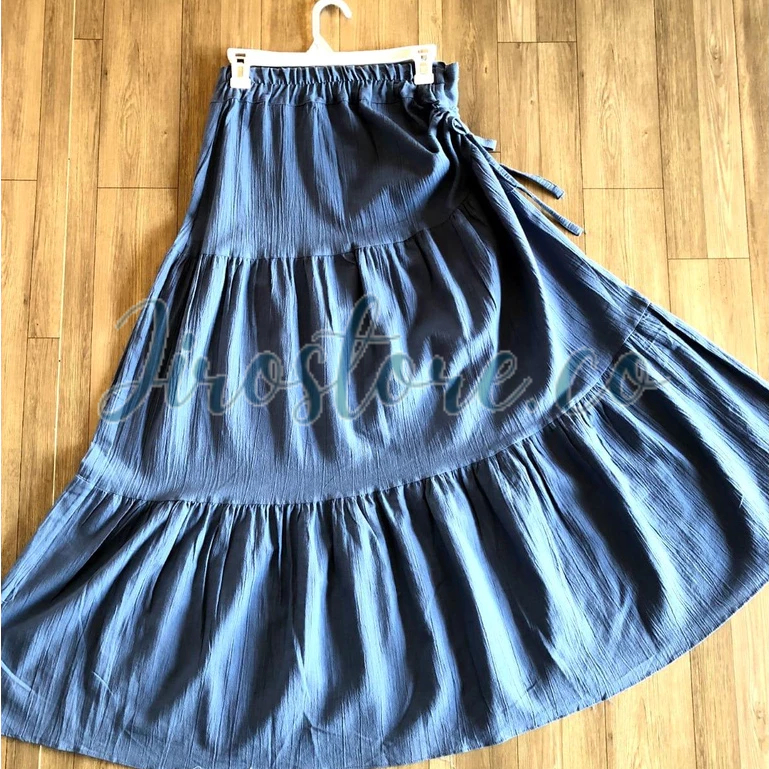 BISA COD/ Rok Serut / Rok Linen / Rok Korea