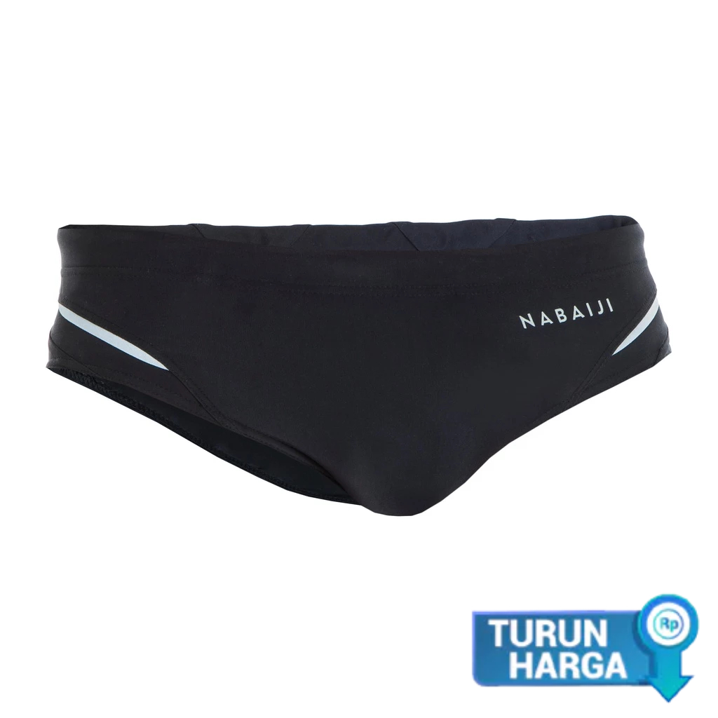 Decathlon NABAIJI Celana Dalam Renang Pria B-Fast 900 Hitam - 8648322