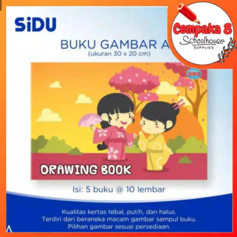 

Buku Gambar Sidu A4 (Isi 5 Pcs) - UTI0131