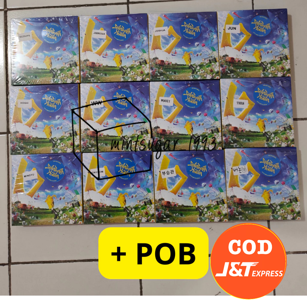 [ READY STOCK + POB ] SEVENTEEN - 11th Mini Album [ SEVENTEENTH HEAVEN ] Carat Ver weverse shop yes2