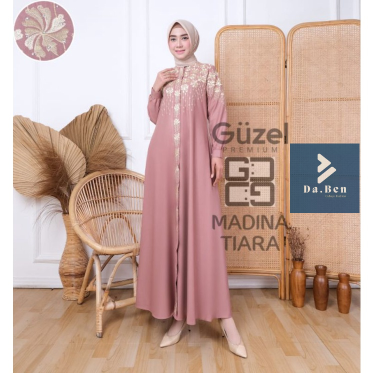 bisa (COD) GAMIS KATUN TOYOBO ORI GUZEL BORDIR KOMPUTER SIMPLE/POLOS/PUTIH LEMBUT TIDAK PANAS