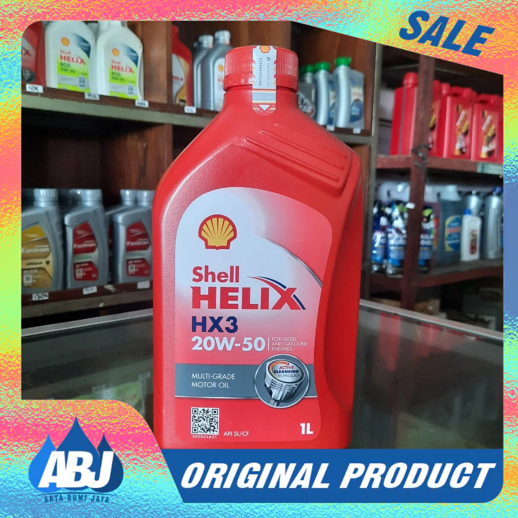 Oli Mesin Shell Helix HX3 1L