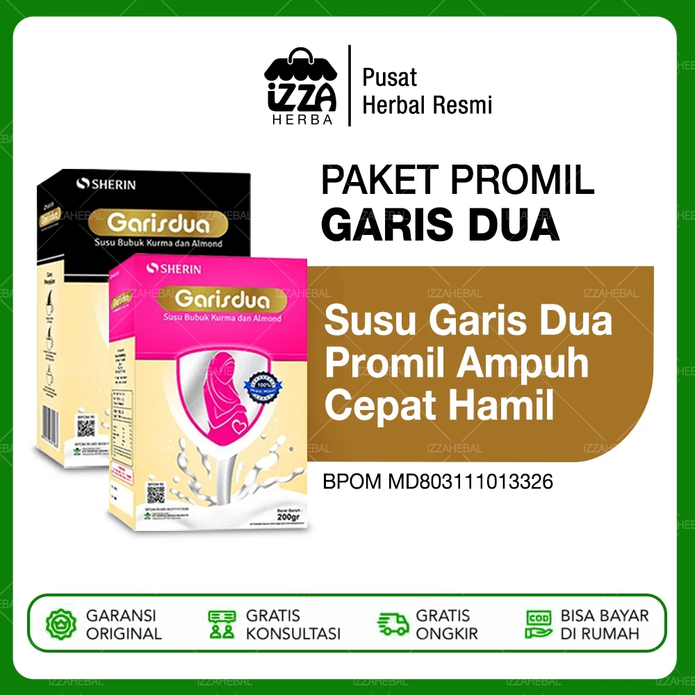

PAKET HEMAT Susu Garis Dua Wanita Pria Susu Garis Dua Promil Susu Promil Cepat Hamil