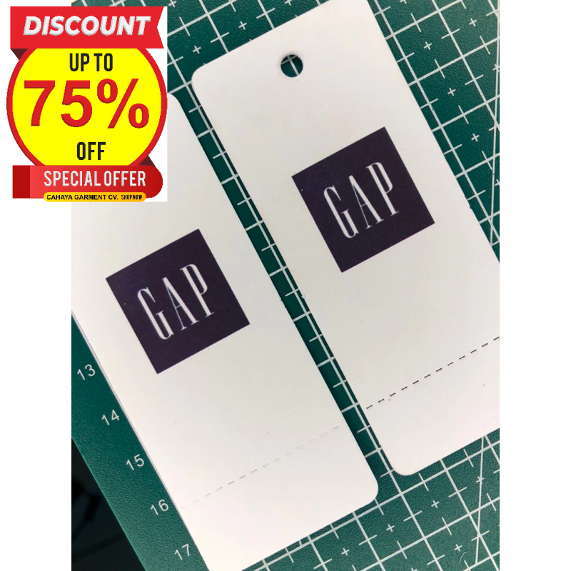 

GAP TAG PRICE TAG SUPER PREMIUM CO 1X DI KIRIM 600PCS