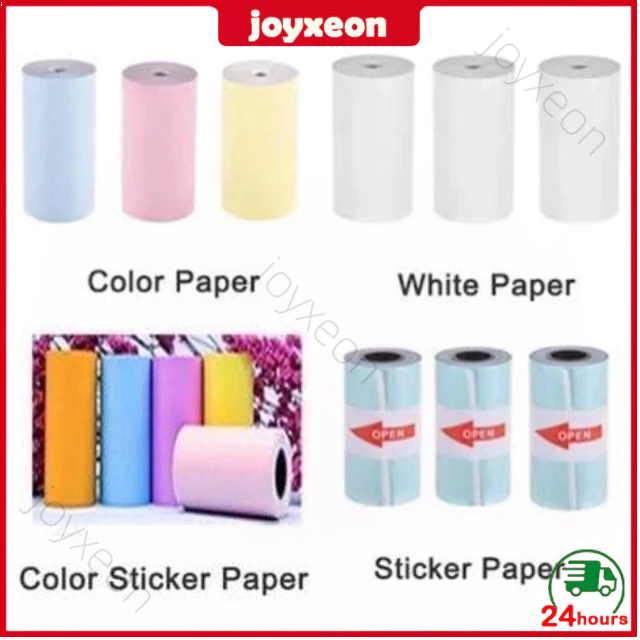 

{COD}STIKER LABEL 57X30 58X30 & KERTAS THERMAL MINI PRINTER BLUETOOTH 58MM