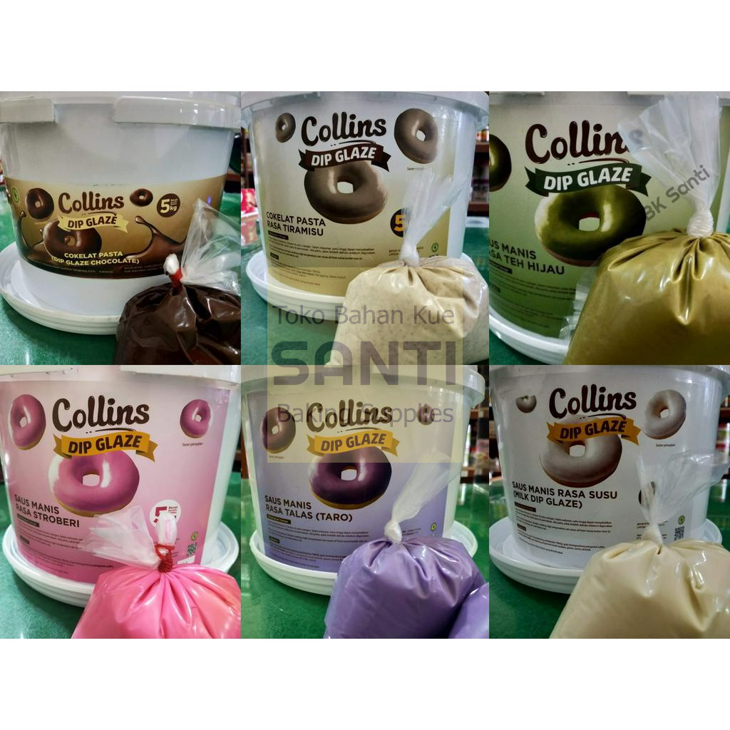 

Collins Glaze Topping | 250 Gram (Repack)