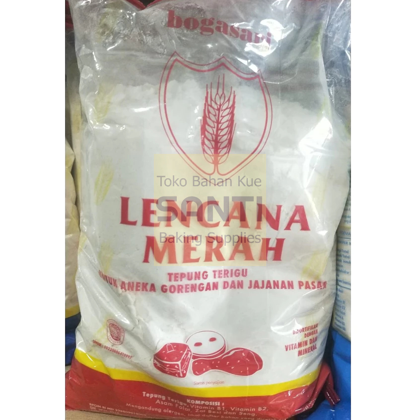 

Lencana Merah | Tepung Terigu Kemasan | 1 Kg