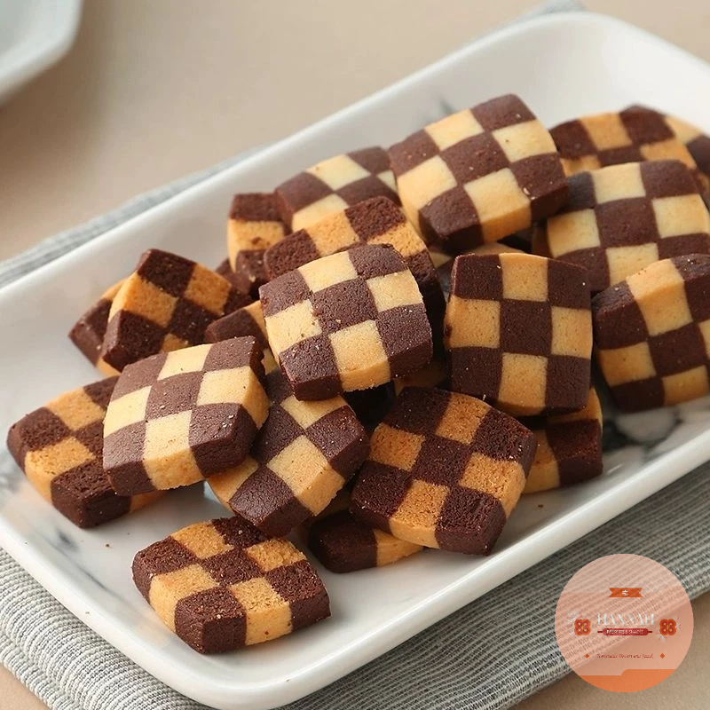 

Crispy Butter Cookies Chocolate Mix - Cemilan Sehat Snack Kue Biskuit Butter Cookies