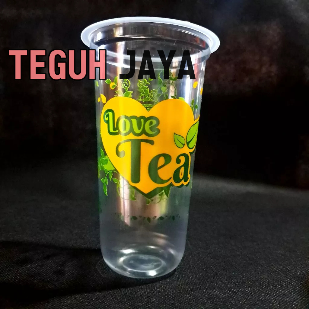 GELAS STARINDO TEA 22 OZ (OVAL) TERBARU