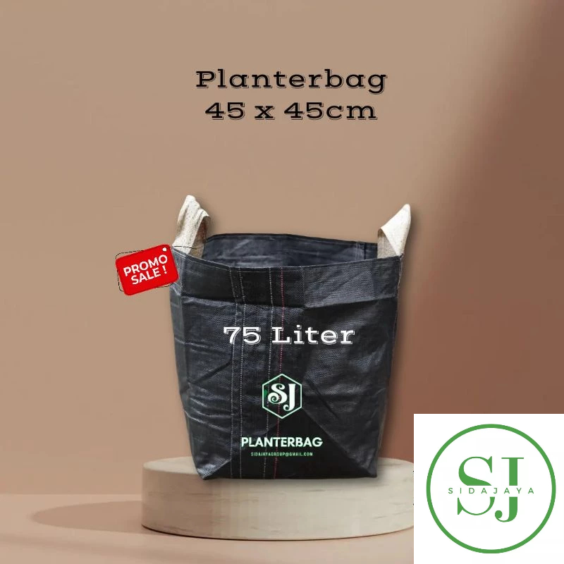 Planter bag 75 liter polybag hitam tebal dan kuat