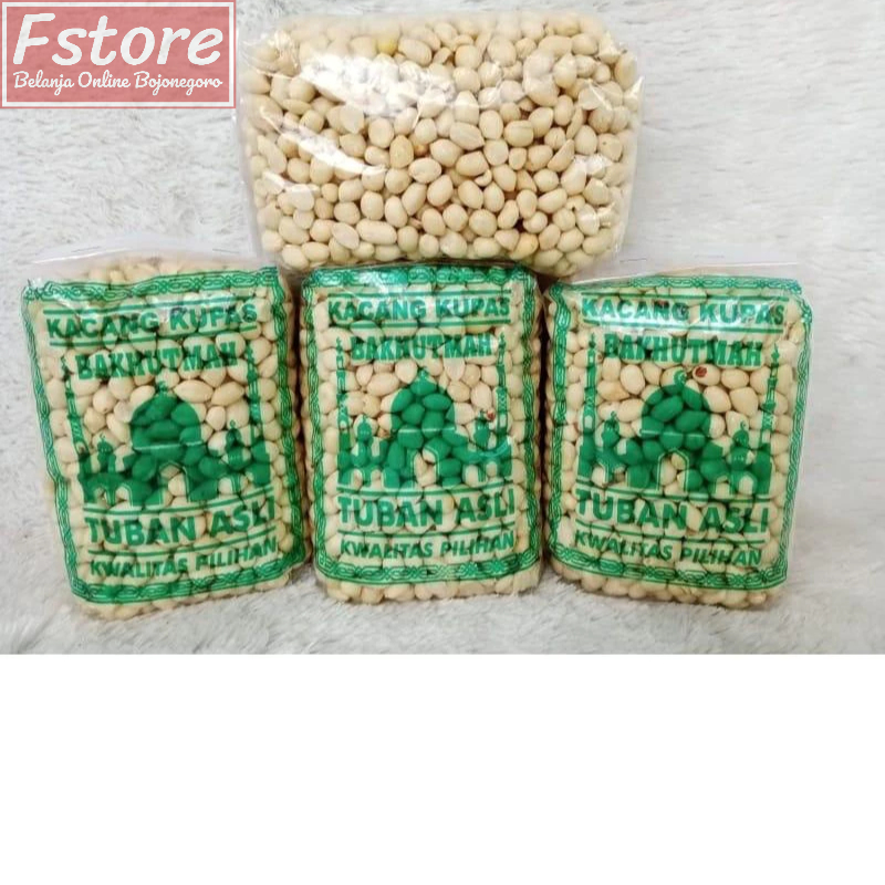 

[Paket isi 3 bungkus] Kacang Kupas Tuban/Kacang Lebaran