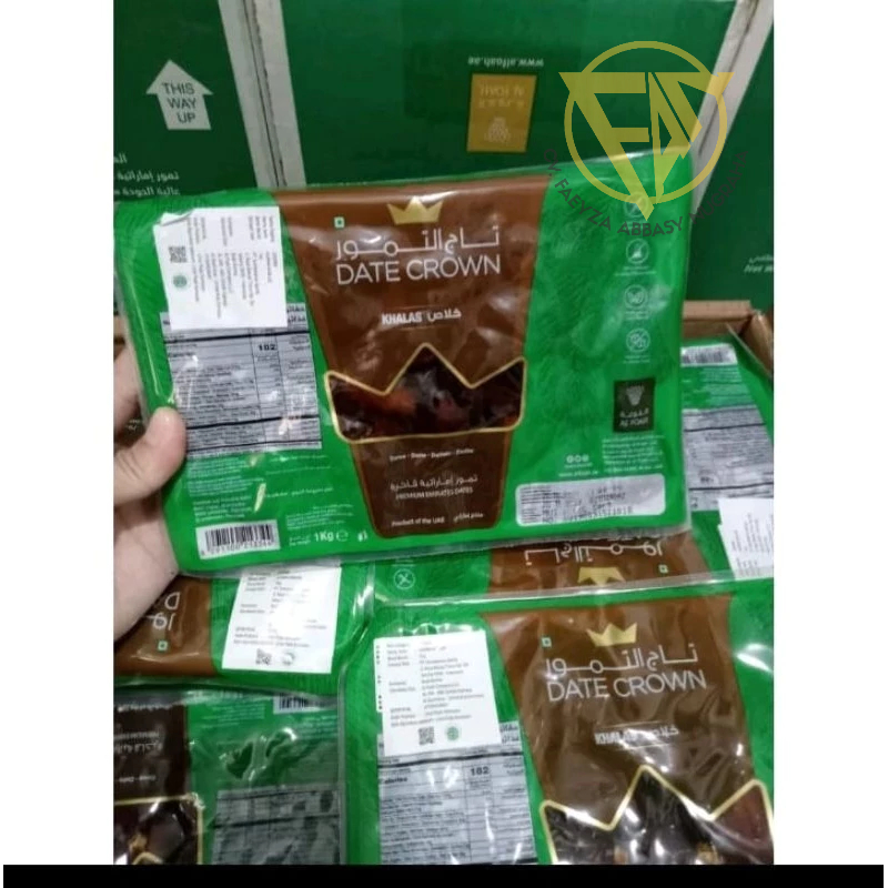 

Kurma date crown khalas termo/vakum 1kg