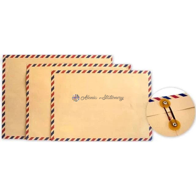 

Map Coklat Tali AIRMAIL Folio / Map Lamaran kerja (10pcs)