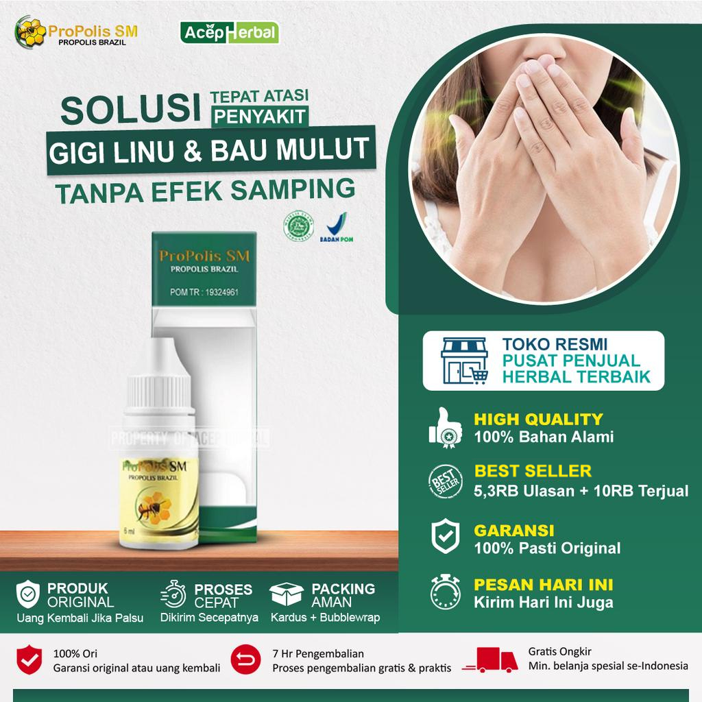 Obat Sakit Gigi Berlubang Nyeri Linu Bau Mulut Tak Sedap Bisa Untuk Anak Dan Dewasa Polip Gigi Gusi 