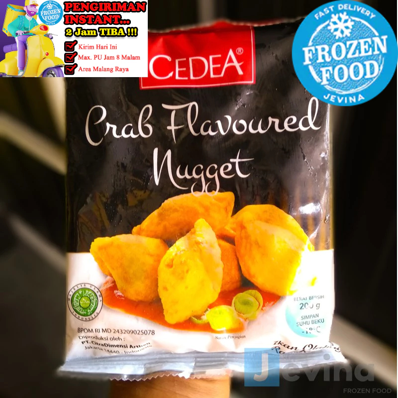 

Cedea Nugget Crab (Kepiting) Flavoured 200g