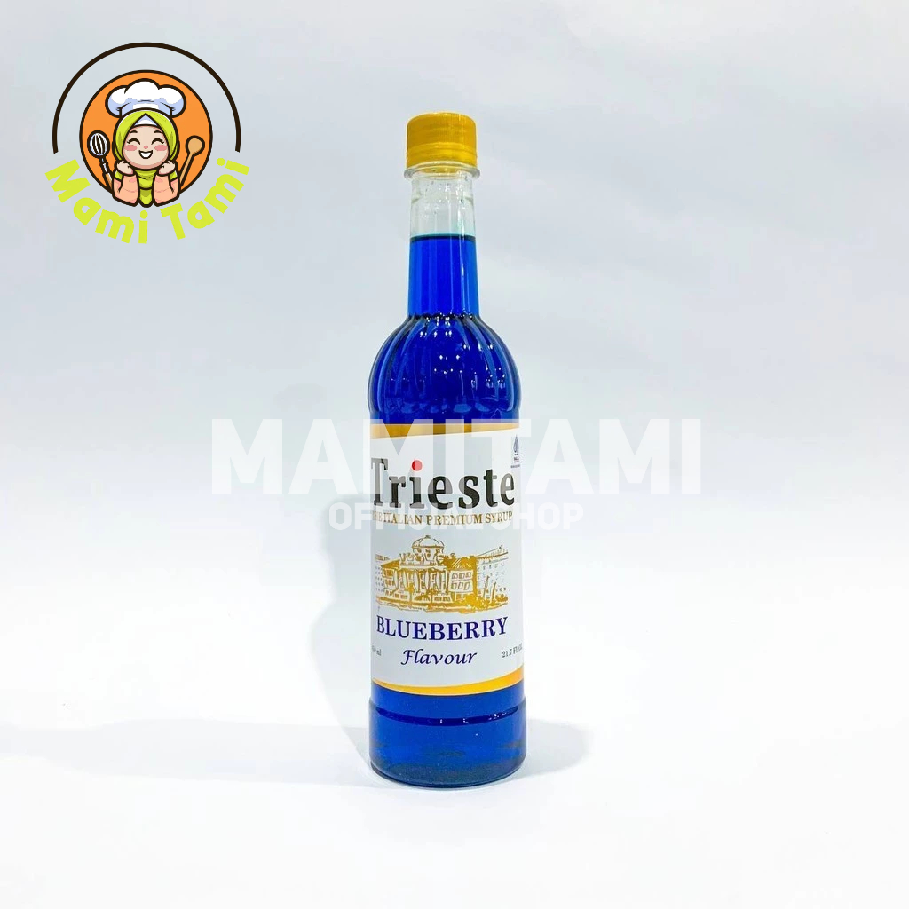 

Mami Tami - Trieste Syrup Blueberry Premium Flavor 650 ml - HALAL MUI