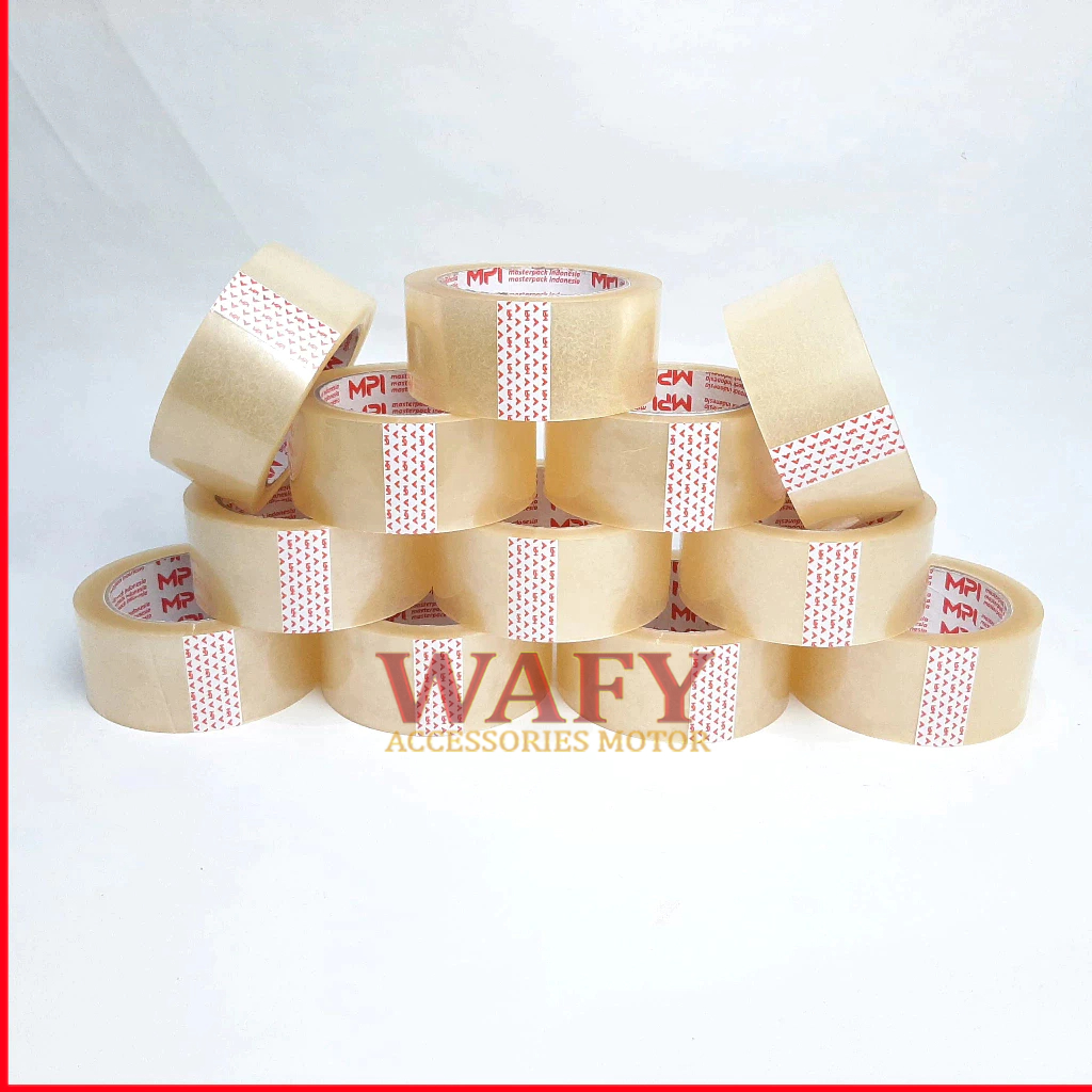 

12 PCS Lakban Bening MPI 45 MM X 100 YARD