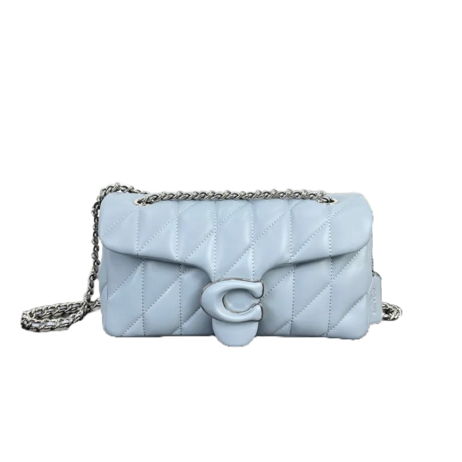 Tas Coach Slingbag Tabby Pillow Biru Muda Blue Light Original Tas Selempang Bahu Slingbag Sling Bag 