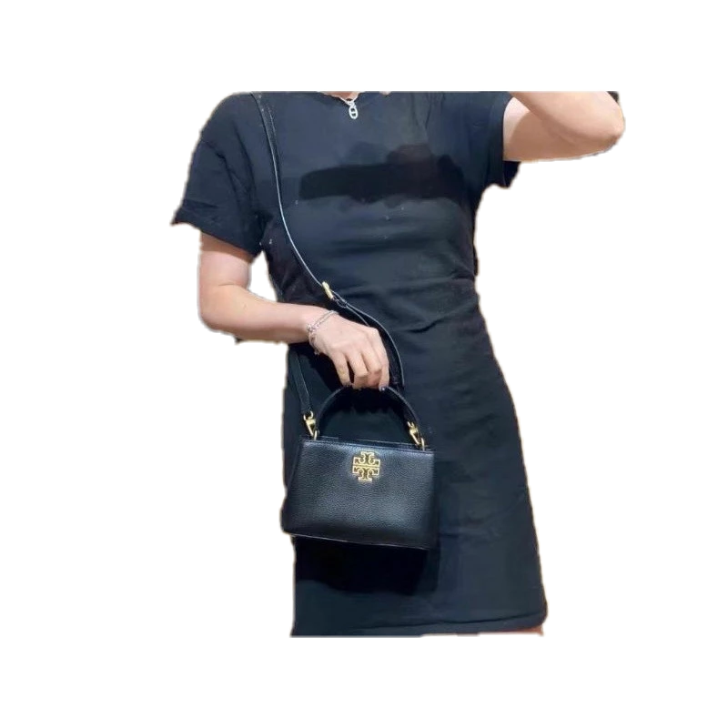 Tas Tory Burch Slingbag Britten Mini Hitam Black Original Selempang Slempang Crossbody Sling Wanita 