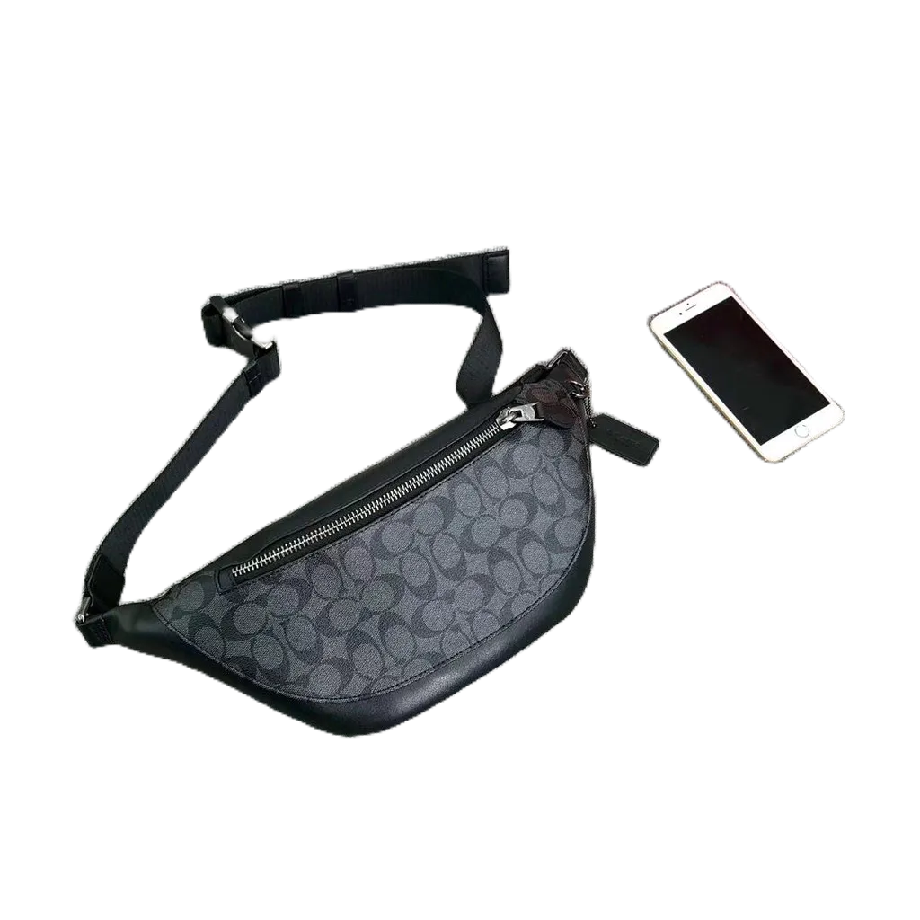 Tas Branded  Waistbag Rivington in Signature Black Original Tas Branded Selempang Pinggang Bahu Slin