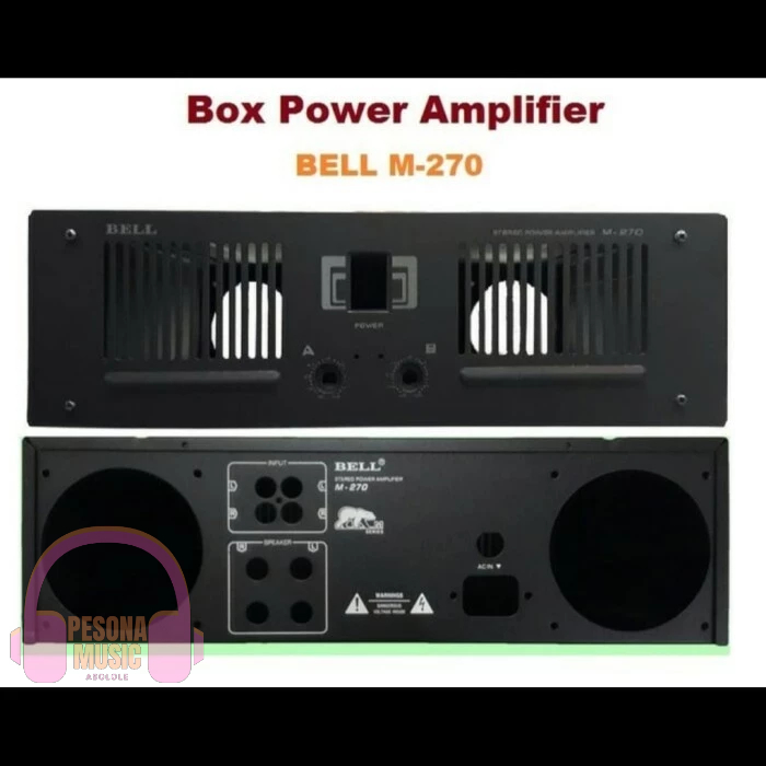 Terlaris Box Power Bell M270 / Box Bell M 270 / Box Amplifier Bell M 270