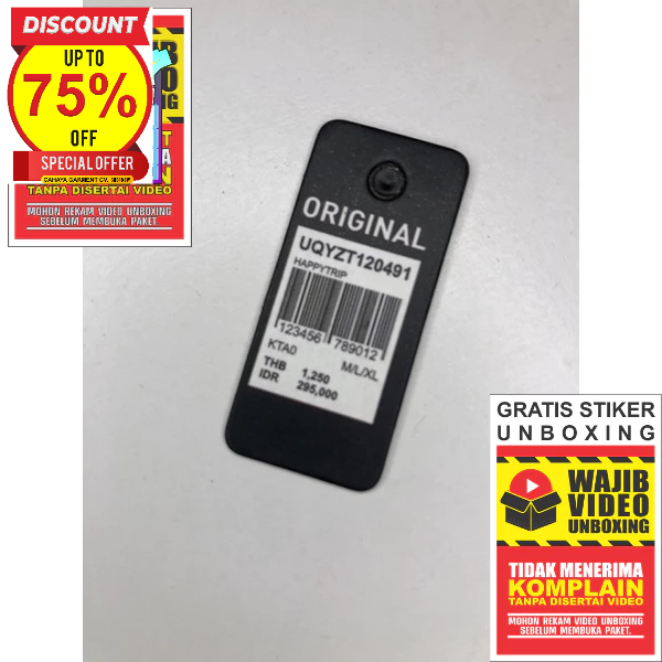 

ORIGINAL LABEL TAG HANGTAG PREMIUM CO 1X DI KIRIM 600PCS