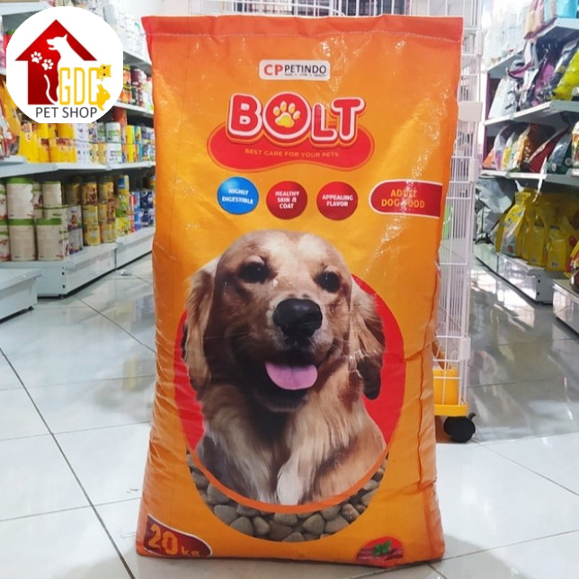 Bolt Dog 20Kg Makanan Anjing 20 Kg Dog Food Freshpack