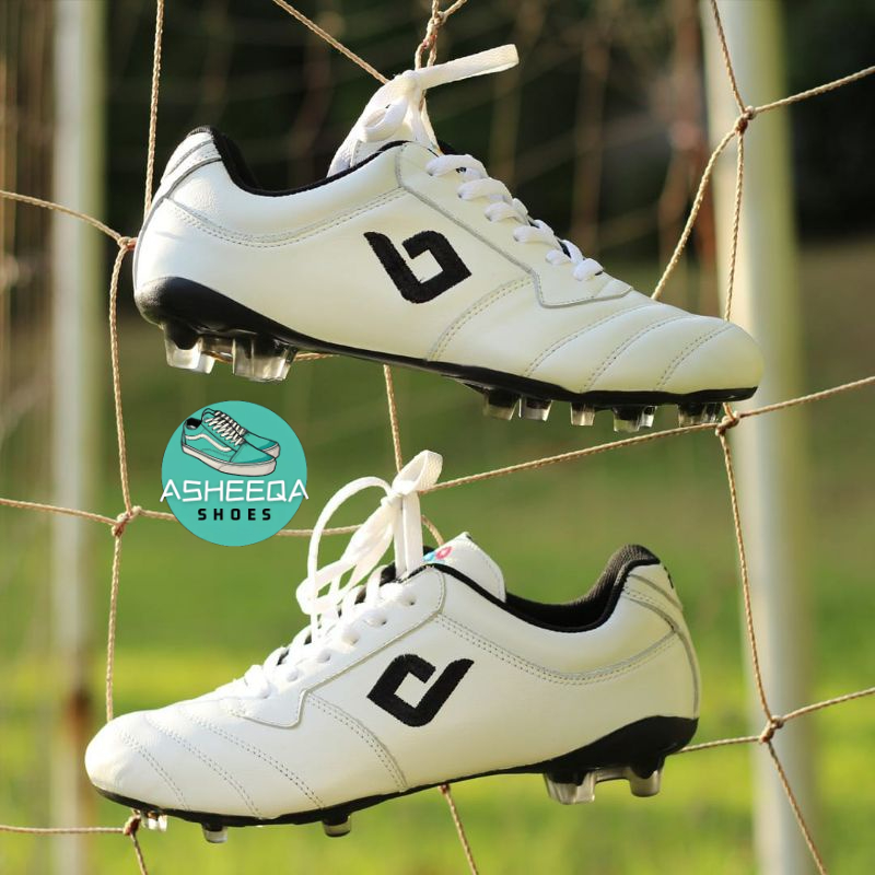 PROMO (Bisa COD) Sepatu Sepak Bola Kulit Babo Serenity white Fg | Original | Made in Indonesia | Sep